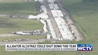Alligator Alcatraz immigration detention center may close