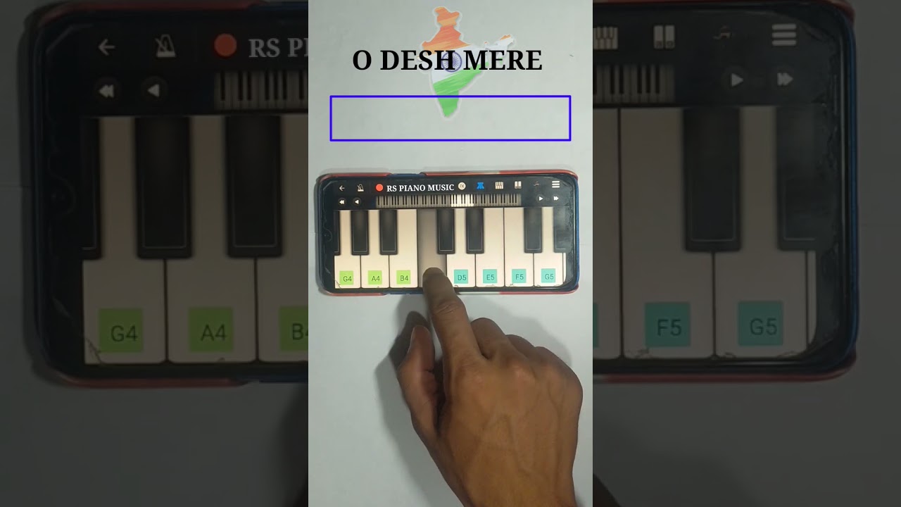 O desh mere song (piano tutorial) 