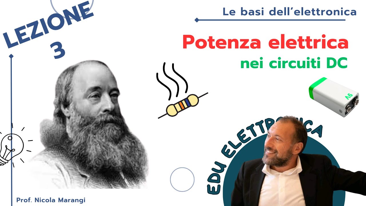 Guida Completa alla Potenza Elettrica nei Circuiti in Corrente Continua | Esercizi Interattivi