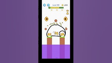 Dog Rescue - Draw to save - Level 102  _ Gameplay #Shorts