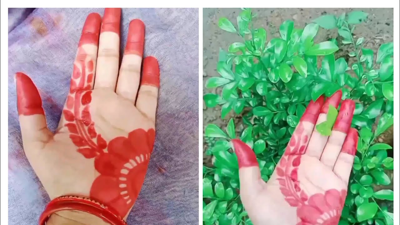 Rakhsyabandha special alata design for hand beautiful alata design ...