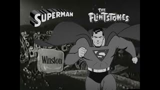 The Flinstones vs Superman Cigarette Commercial Crossover