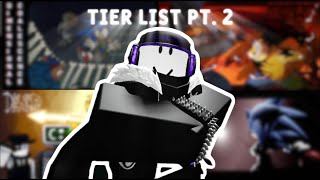 The Asymmetrical Horror Game Roblox Tier List Part 2