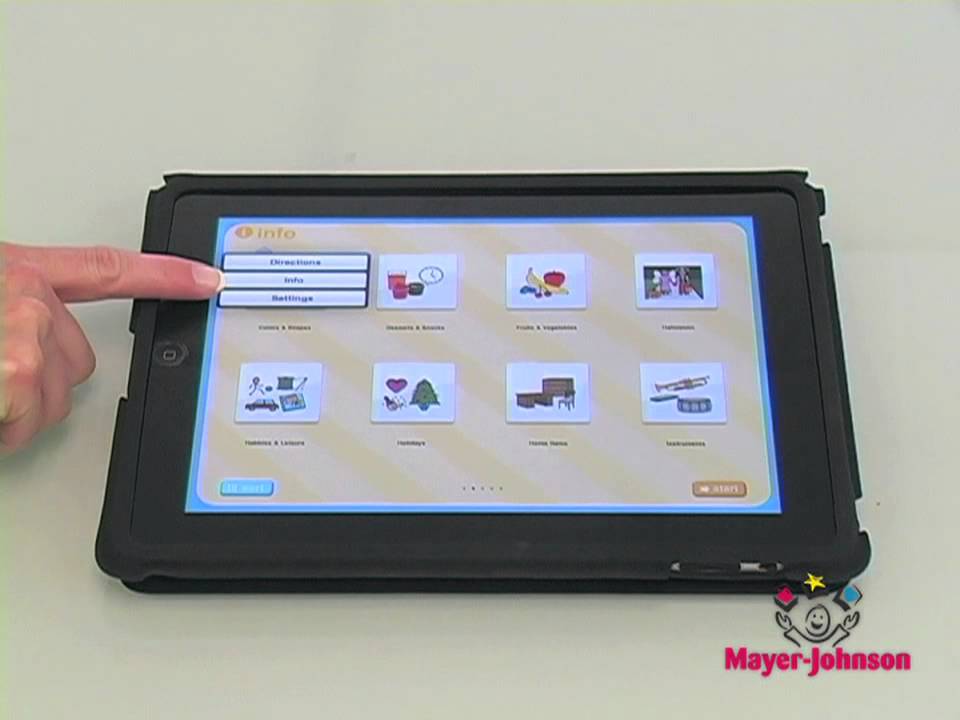 Mayer-Johnson Apps - PCS™ Word Scramble