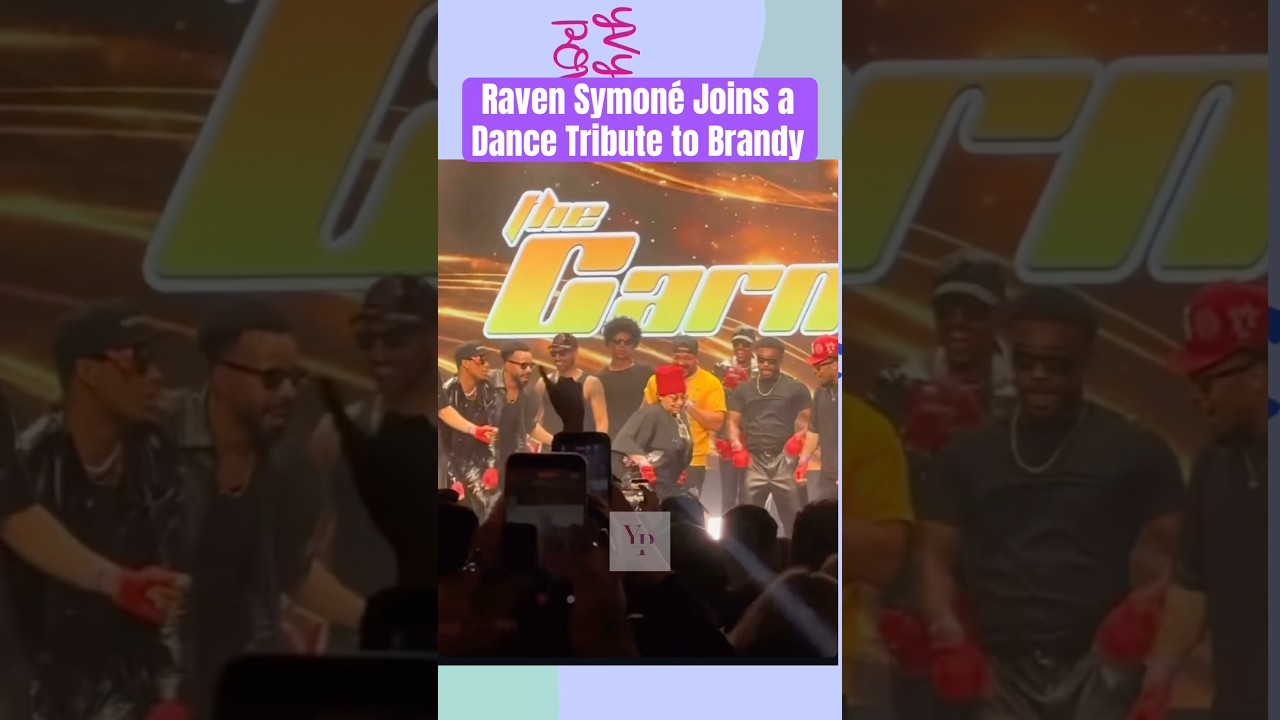 Raven Symon&eacute; Joins a Dance Tribute to Brandy