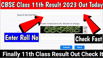 Jkbose Class 11th Result 2023 | Check your Result  Enter Roll Number |√