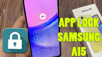 How to Enable APP LOCK on Samsung Galaxy A15 5G