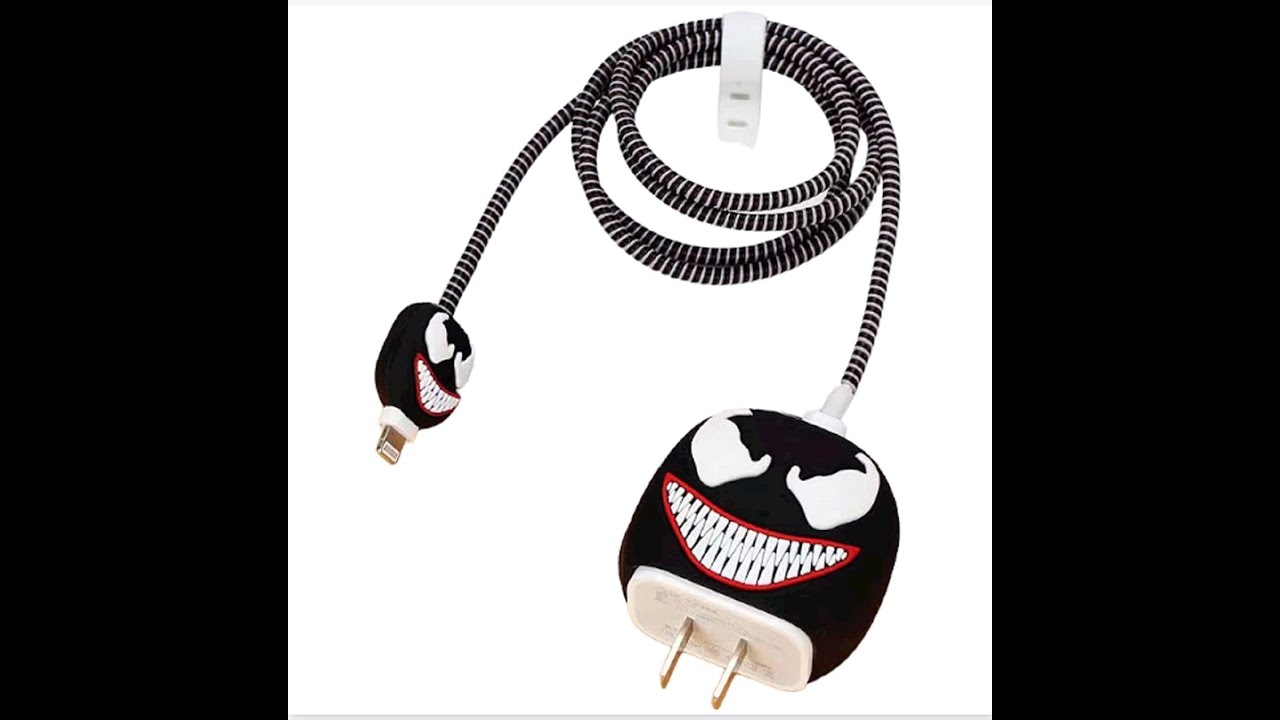 Venom Compatible with Compatible iPhone New Edition Charger Case Cover (Venom) Part 2