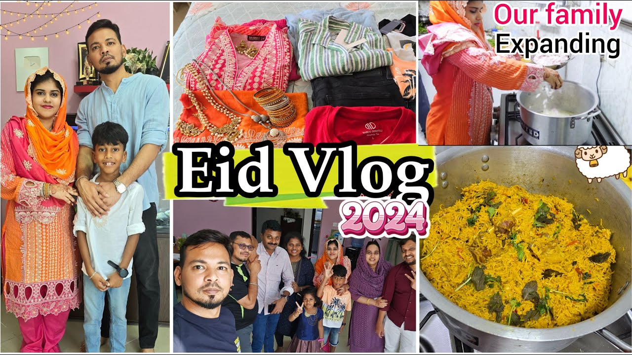 Bakrid Vlog 2024 🎊~ My Family is Fullfilled 🥰 in this Eid ~ Happy Moment ~ Eid Al Adha Vlog