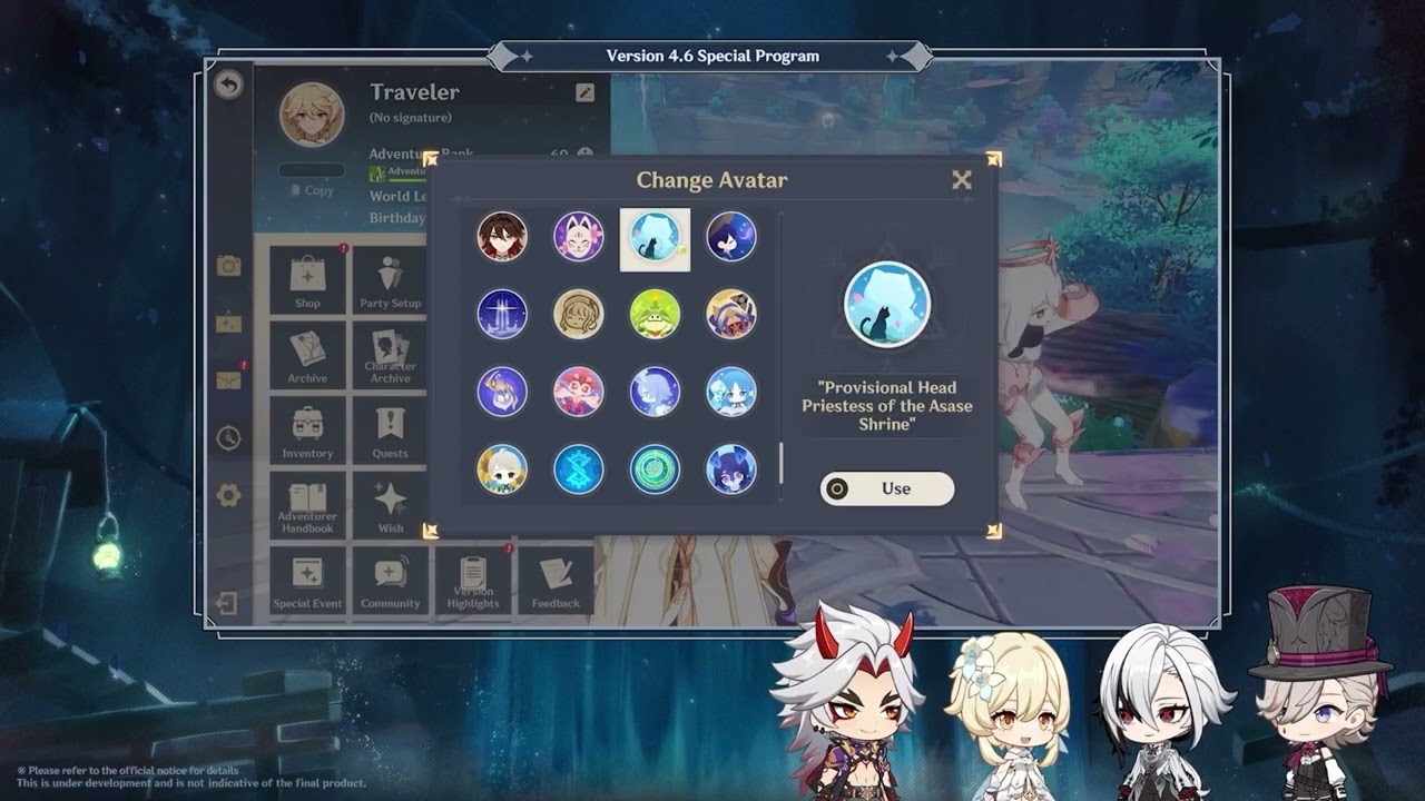 Genshin Impact 4.6 Special Program Recap | System Optimizations