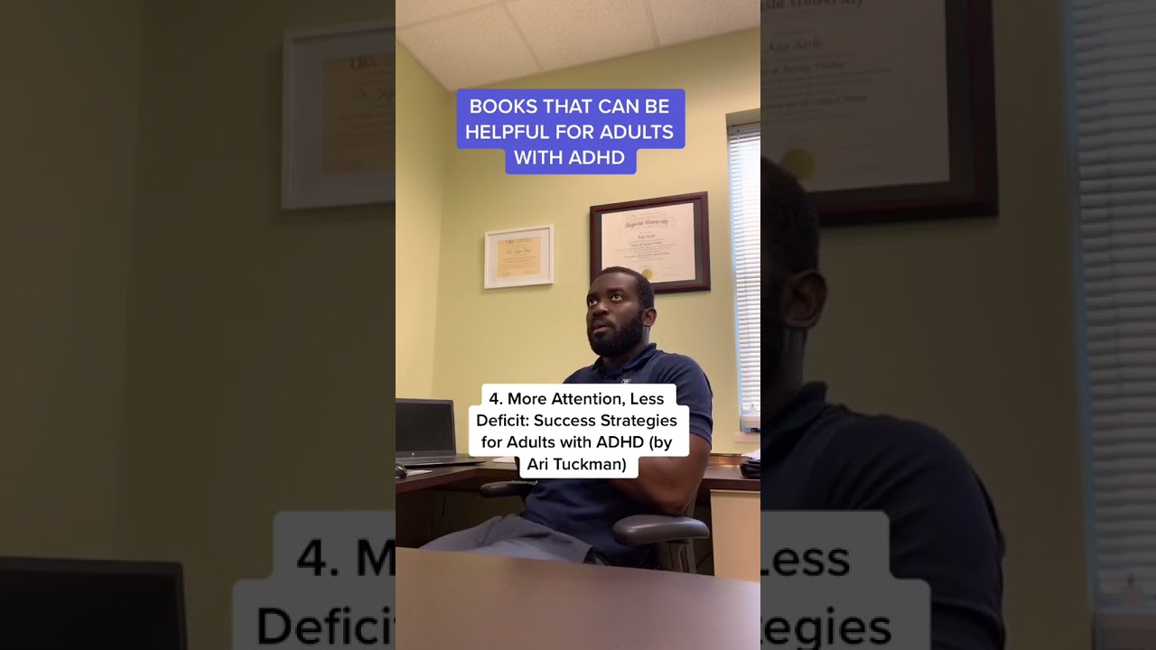 Books that can be helpful for adults with ADHD