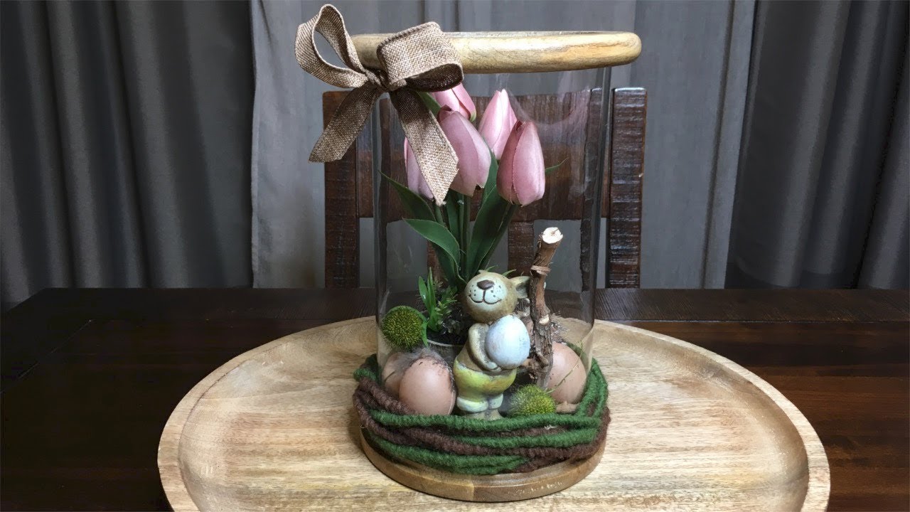 Easter and Spring Home Decor 2018: how to create an Easter and Spring Vignette Episode 1