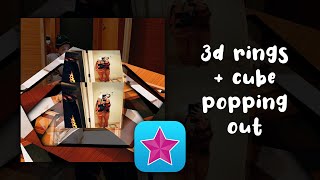 3D RINGS + CUBE POP OUT | VIDEOSTAR