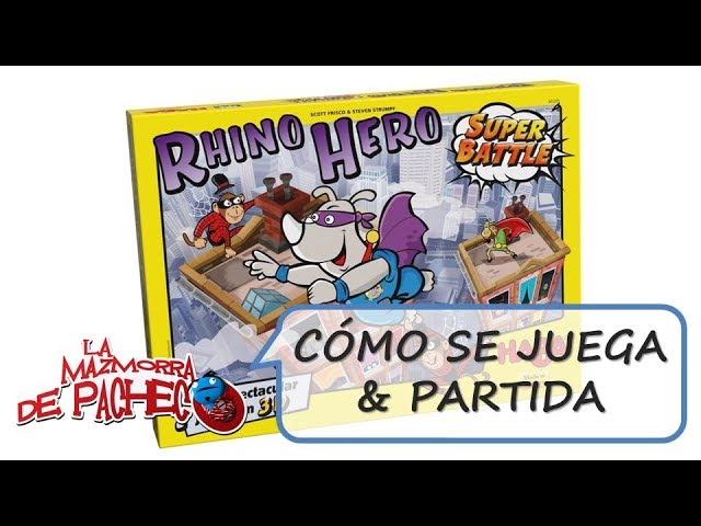 Juego Rhino Hero Edición en Catalán