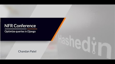 Optimize queries in Django