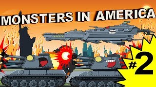 Monsters in America EP 2 KB 88 goes to the rescue - Cartoons about tanks