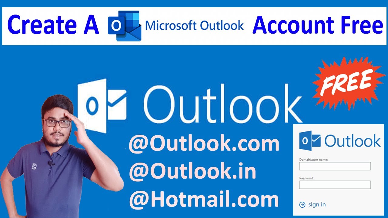 www.outlook.co.th ลงชื่อเข้าใช้  Update 2022  How To Create A Microsoft Outlook Account Free In 2022 | Create Microsoft Outlook Email Address 2022