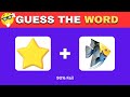 Guess The WORD  By Emojis ? 🤔💡| Word by  Emoji Quiz 2026 | Quiz Global