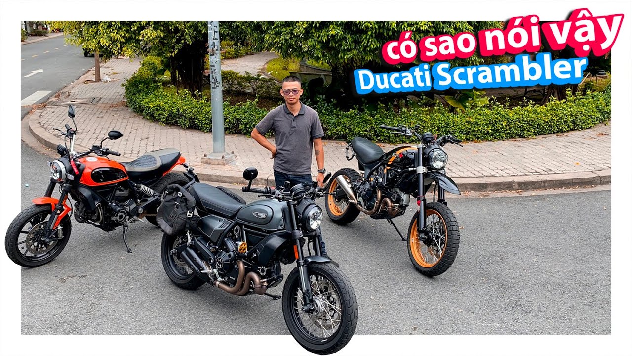Đánh giá Ducati Scrambler 2022 kiểu bình dân có sao nói vậy