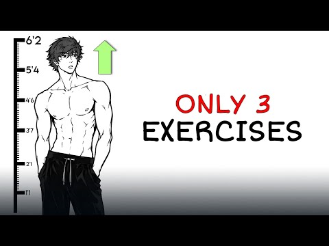 Only 3 EXERCISES You Need To INCREASE Your Height (10X FAST) 