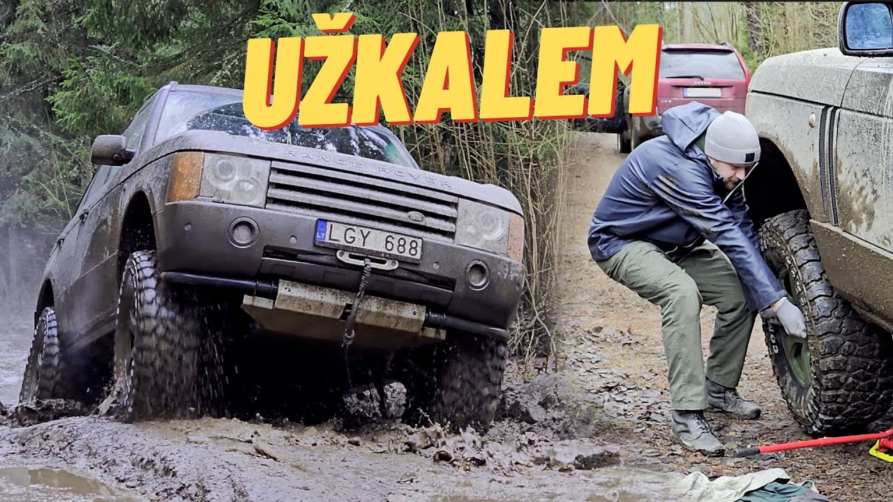 Miško keliukai ir remontai Trakuose su Range Rover L322