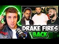 Drake responds to everyone  rapper reacts to drake  drop and give me 50 push ups reaction