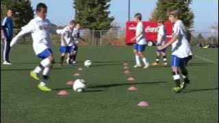 Soccer Training - Passing Drills 1