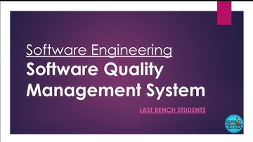Software Quality Management System | More useful content in description👇| @LastBenchStudents3 #video