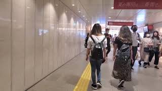 大阪・梅田【駅構内/散策動画】阪急梅田駅 (3階 改札口)辺り～Concourse～Escalator↘️1階 Concourse～