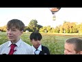 Dunedin school students take hot air balloon