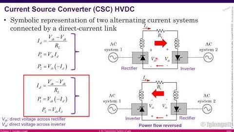 Introduction to DC transmission Systems