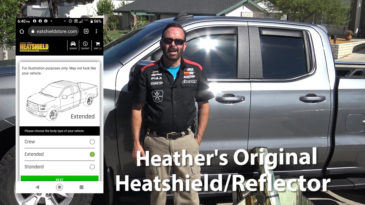 Heather's Original Heatshield installation/demo w/Paul Henderson 4K  6-27-2021 - YouTube