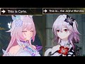 March 7th & Cyrene response if You give them RANDOM nicknames | Honkai Star Rail 3.7
