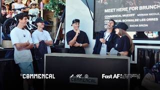 Brunch et Q&A au Commencal Plaza avec Max Alran, Lisa Baumann, Amaury & Antoine Pierron 🎤