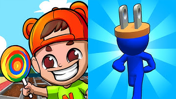 Vlad & Niki Run VS Plug Head - All Levels Gameplay Android, ios (Part 10)