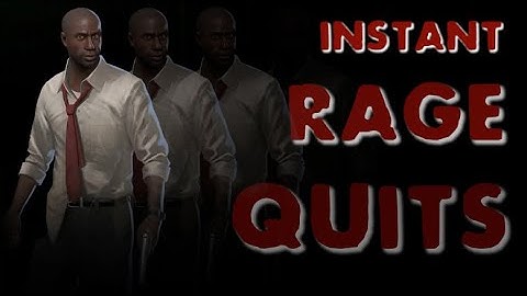 Left 4 Dead 2 versus instant rage quits