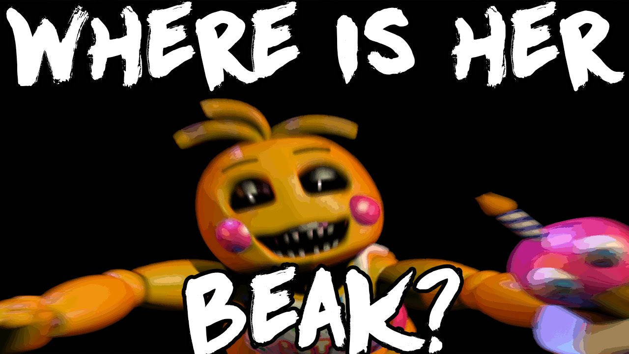 Five Nights At Freddy'S 2: Where Is Toy Chicas Beak?! Is It Just A Mistake?  Or Something Else? - Youtube