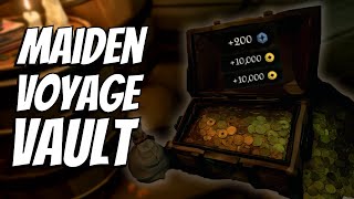 MAIDEN VOYAGE VAULT GUIDE | Free 25,000 GOLD in Sea of Thieves