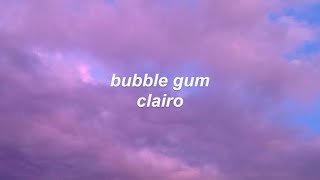 bubble gum // clairo (lyrics) Resimi
