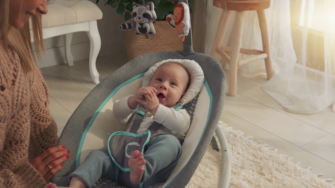 Babywippe Lionelo Pascal - YouTube