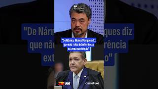 Sakamoto: de Nárnia, Nunes Marques diz que não rolou interferência externa na eleição