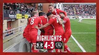 Match Highlights: Leyton Orient 4-3 Barnsley