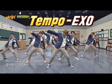 (멋짐 뿜뿜↗) 어디에도 없을 'EXO'의 'Tempo'♪ 무대 아는 형님(Knowing bros) 159회