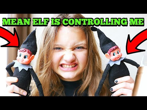 mean-elf-on-the-shelf-is-controlling-aubrey!-i-touched-the-elf-on-the-shelf!-evil-elves-are-back!