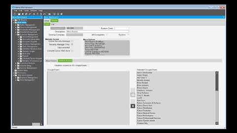 Changing Security on System Business Activity Queries | TOOLS & ADMINISTRATION | Epicor ERP