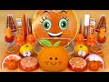 Satisfying ORANGE Slime Makeup ASMR Video