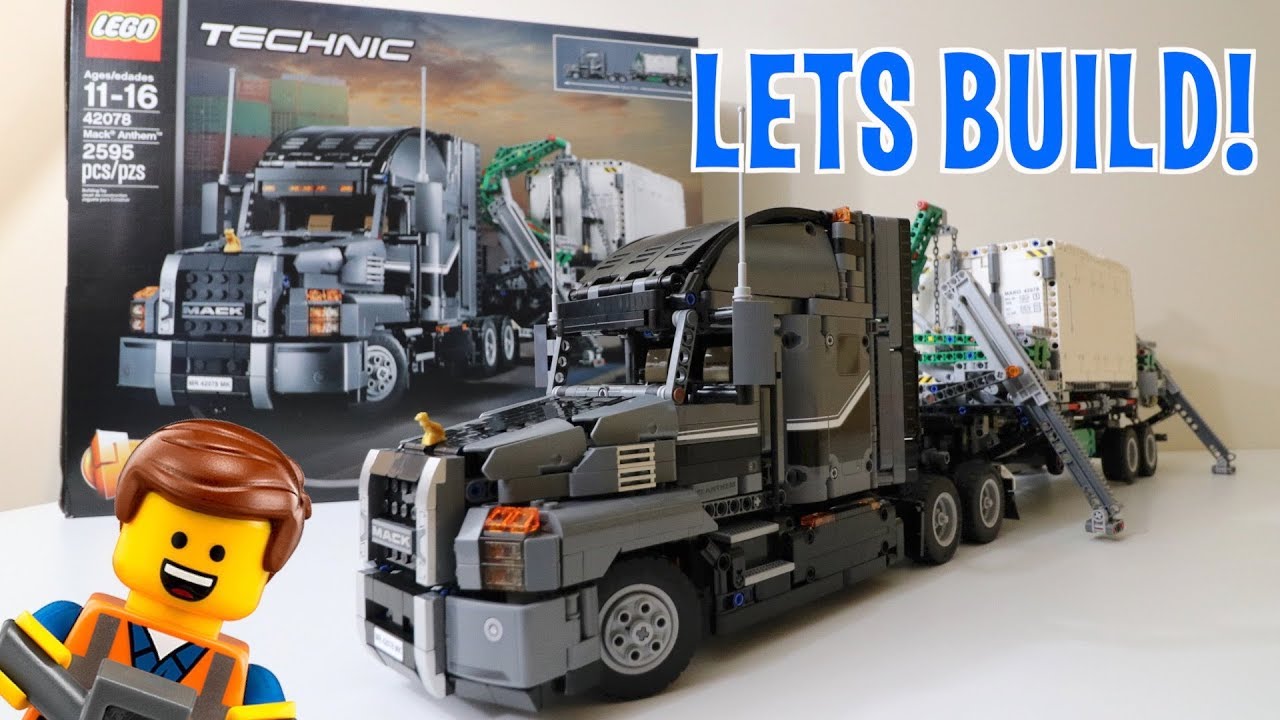 lego mack truck big w