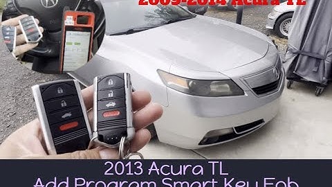 How to program add Smart Key Proximity FOB on 2013 Acura TL Keyless Entry Autel KM100 / Push Start