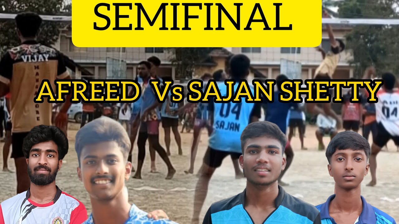 Afreed Vs Sajan Shetty High voltage match in Christmas Cup 2024 Balehonnur Chikkmanglour