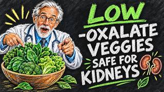 6 Vegetables That Are LOW in Oxalate and SAFE for Your Kidneys